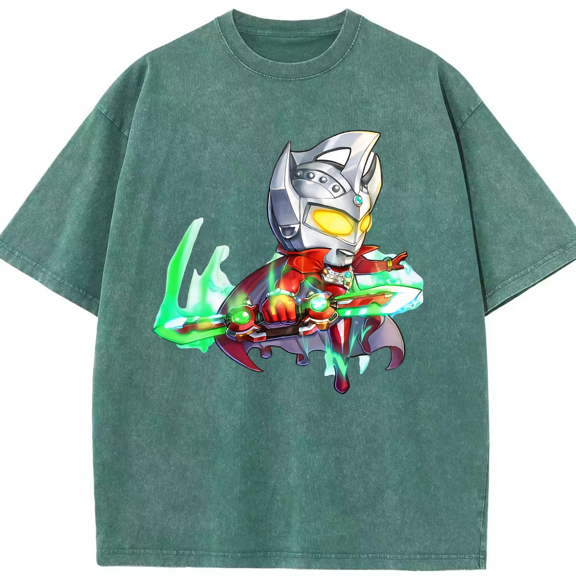 （画像用） ウルトラマン Ultraman 綿100% ヴィンテージ風 半袖Tシャツ（フロントプリント）